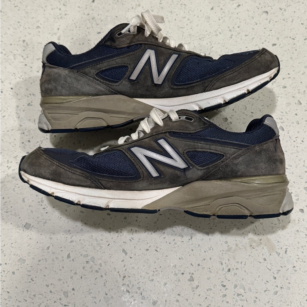 New Balance 990v4 Navy/Gray (990NV4) - Men’s 10.5 US - Picture 2 of 8